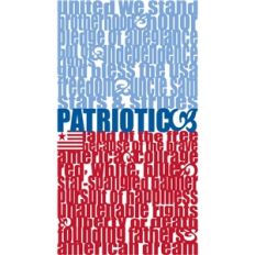 patriotic subway art