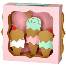 ice cream cone gift card box