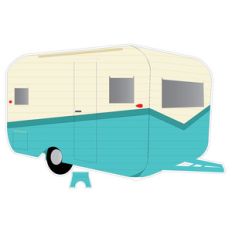 vintage travel trailer