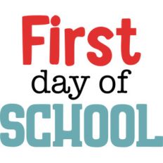 first day of school
