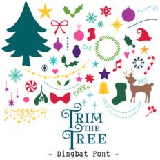 trim the tree dingbat font