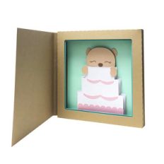3d birthday card