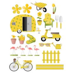 beach trailer planner stickers