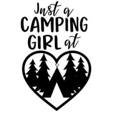 camping girl at heart