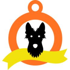 scottish terrier dog tag