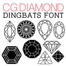 cg diamond dingbats