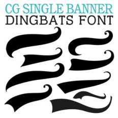 cg single banner dingbats