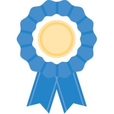 blue ribbon - on the farm