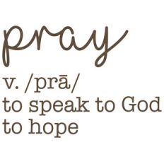 pray