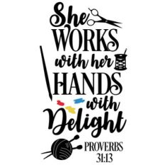works with hands delight