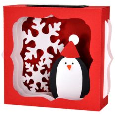 penguin gift card box