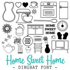home sweet home font