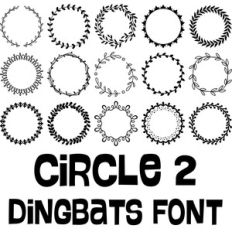 circle 2 dingbats