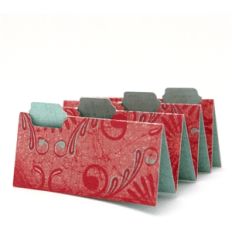 accordion file card