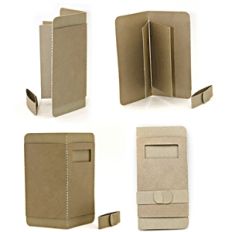 2 page book card