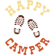 happy camper logo