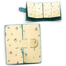 buckle gate-fold card