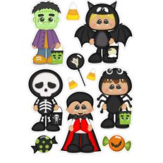 trick or treat boy stickers