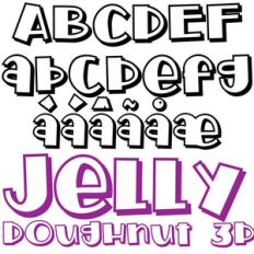 pn jelly doughnut 3d