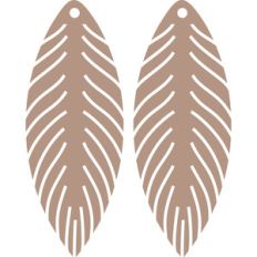 feather earrings