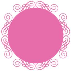 fancy edge circle