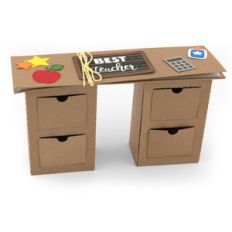 3d desk teacher