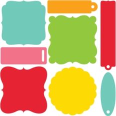 8 labels