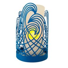 waves papercut lantern