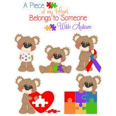 autism bears awareness and title