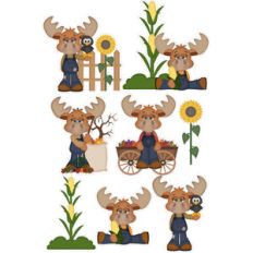 marty moose fall stickers
