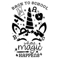 back to school where magic happens