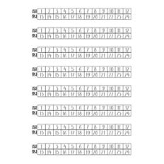 horizontal 24hr time tracker
