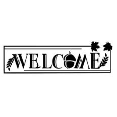 welcome sign