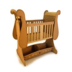 cradle 3d rocker stand model