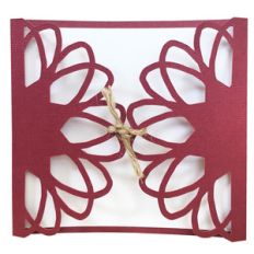 gatefold flower card
