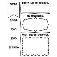 first day of school