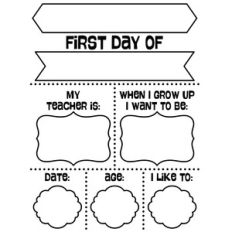 first day of school