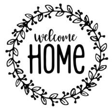 wreath welcome home