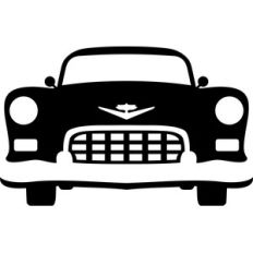 old luxury car