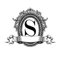framed s monogram