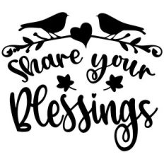 share your blessings