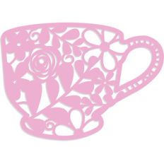 flower teacup