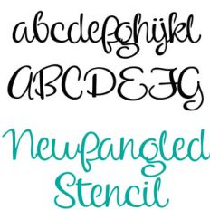 pn newfangled stencil