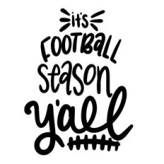 it's football season y'all