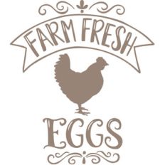 farm fresh eggs sign