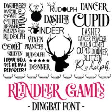 reindeer games font