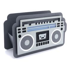 3d old boom box