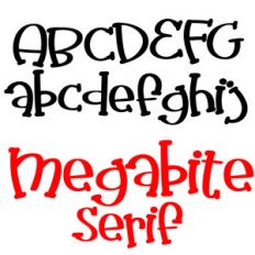 pn megabite serif