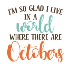 world where there are octobers