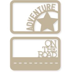 4x6 adventure/road journaling card